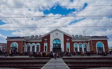 В Славянске и Краматорске из-за обстрела заблокированы эвакуационные поезда