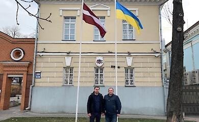Посольство Латвии вернулось в Киев