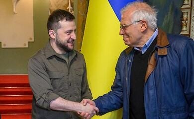 Война с РФ будет выиграна на поле битвы - Боррель