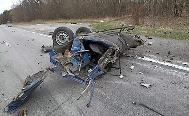 На Черниговщине на мине взорвалось авто: погиб пожилой мужчина