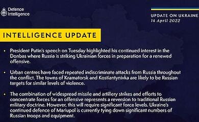 Британська розвідка назвала ймовірні мішені РФ