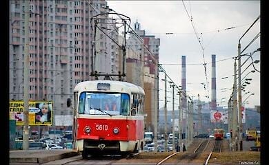 У Києві начинает роботу трамвай №28 Д