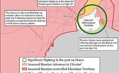 Оккупанты непрерывно бомбят «Азовсталь» в Мариуполе