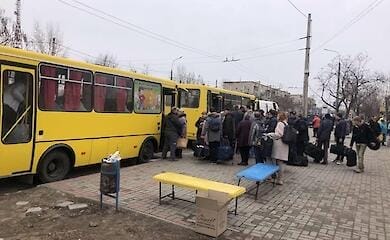 У Запорізькій області військові відкрили "зелений коридор"
