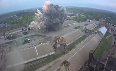 Військові РФ завдали удару по елеватору на Дніпропетровщині (відео)