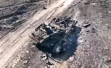 Оприлюднено момент знищення нового танка РФ (відео)