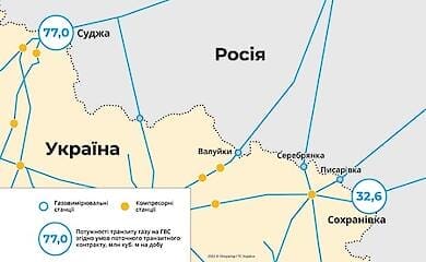 Действия оккупантов привели к остановке транзита газа через ГИС "Сохрановка"