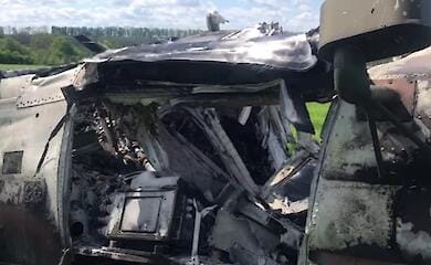 ЗСУ знищили під Харковом збили ворожий вертоліт Мі-28 (відео)
