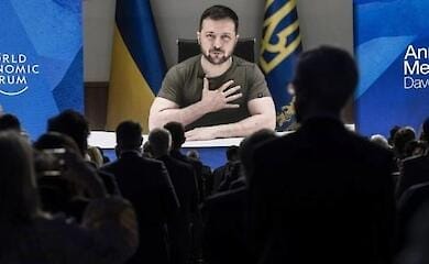 Зеленский: если победит грубая сила, мир станет коллекцией военных преступлений