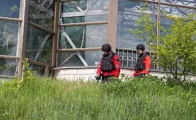 Ботсад имени Гришко проверяют на наличие мин