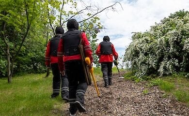 Ботсад имени Гришко проверяют на наличие мин