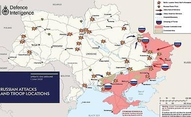 Британская разведка: оккупанты готовятся к активным действиям на территории Донецкой области
