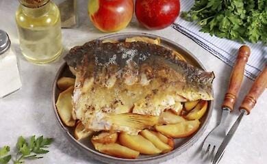 Карп с молодым картофелем: как вкусно приготовить