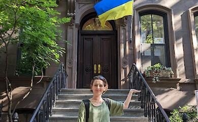 На доме Кэрри Брэдшоу появился флаг Украины