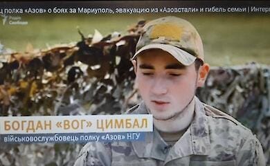 «Азовець» Богдан Цимбал розповів про бої за Маріуполь: відео