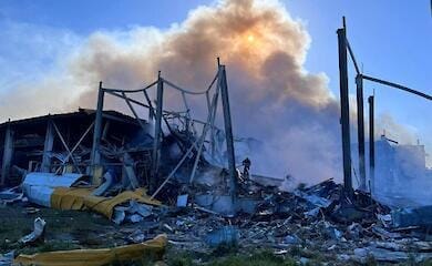 "Амстор" в Кременчуге полностью сгорел, число погибших выросло до 10
