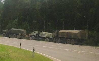 З боку Білорусі до українського кордону рухається військова техніка.
