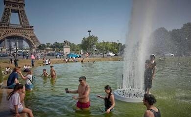 Этими днями в Европе отмечаются аномальные показатели температуры воздуха
