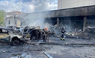 З'явилися кадри руйнувань у Вінниці зняті з дрону