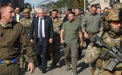 Борис Джонсон приехал в Киев на День Независимости