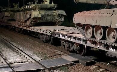 Россия стягивает на фронт новую технику