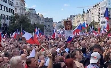 У Празі проросійські сили влаштували мітинг