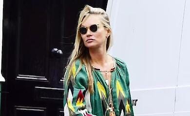 Супермодель Кейт Мосс вигуляла сукню від київського дизайнера