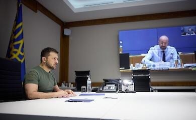 Зеленський: окупанти замінували дамбу Каховської ГЕС