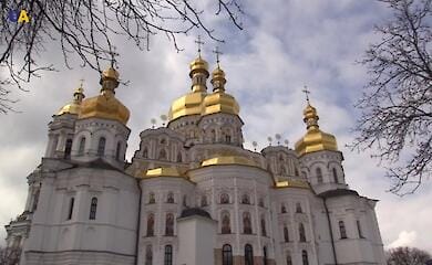 В стенах Киево-Печерской Лавры молились за победу России