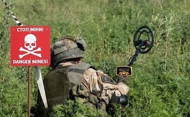 Скільки території України заміновано на сьогодні