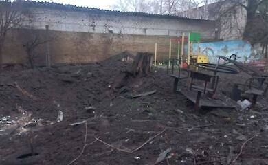 Окупанти обстріляли дитячий майданчик на Харківщині