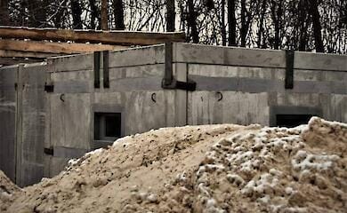 Фото облаштування в Києві фортифікаційних укріплень