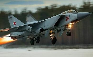 У Росії впав ще один військовий винищувач