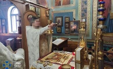 СБУ задержала священника, который «сливал» позиции ВСУ