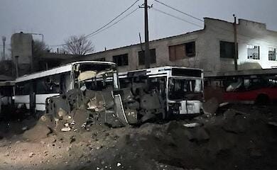 В Николаеве россияне ударили по транспортной базе