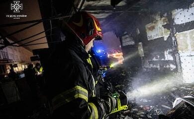 В Киеве произошел взрыв в киоске быстрого питания: пострадали пять человек