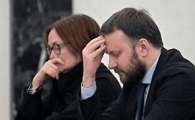 Глава Сбербанку РФ і глава ЦБ РФ не змогли відмовити Путіна від війни