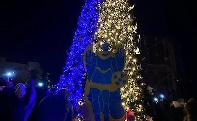 В Киеве официально открыли главную елку страны