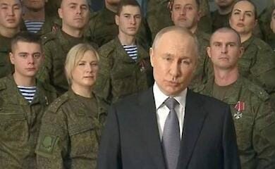 Путін у новорічному зверненні зосередився на виправданні війни - ISW