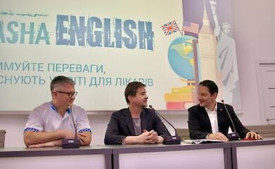 Украинские звезды будут обучать врачей английскому языку 