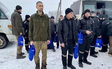 ГУР сообщает, что все освобожденные в субботу украинцы находятся в больнице из-за неудовлетворительного состояния