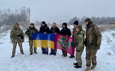 ГУР сообщает, что все освобожденные в субботу украинцы находятся в больнице из-за неудовлетворительного состояния