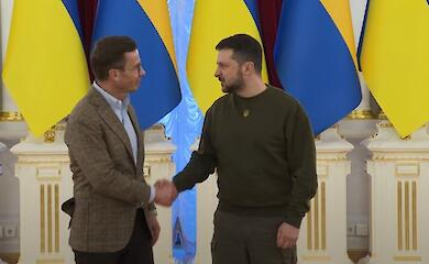 Премьер-министр Швеции прибыл с визитом в Киев