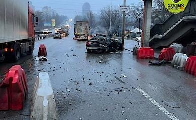 У Києві на Берестейському проспекті сталася смертельна ДТП