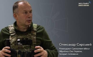 Командувач сухопутних військ розповів про ситуацію в Бахмуті