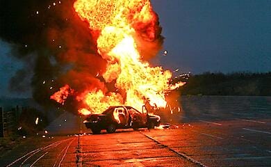 У Маріуполі вибухнув автомобіль командира російських окупантів