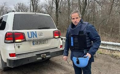 Рафаэль Гросси прибыл на Запорожскую АЭС