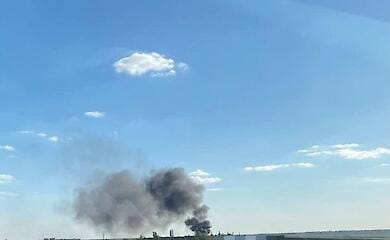 СМИ: На базе оккупантов вблизи Симферополя произошел взрыв