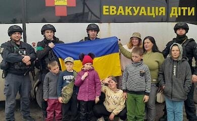 Из прифронтовых районов Харьковщины эвакуировали всех детей