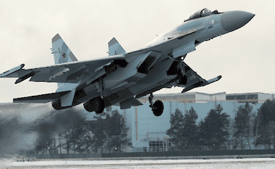 У Херсонській області у росіян впав винищувач Су-35